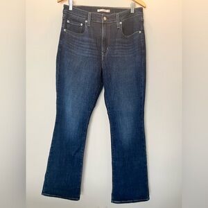 Levi's Women's Dark Blue Boot Cut Jeans